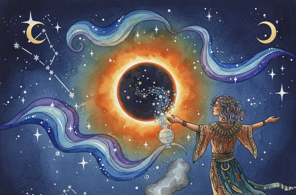 ¡¡ASTROCHISME!! Eclipse del 17 de febrero del 2026, en Acuario.